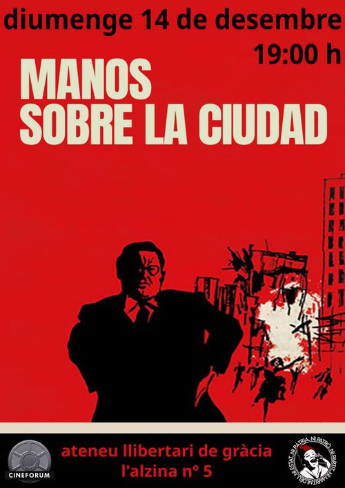 cineforum: LAS MANOS SOBRE LA CIUDAD (1963)