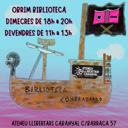 Biblioteca de l'Ateneu Llibertari del Cabanyal