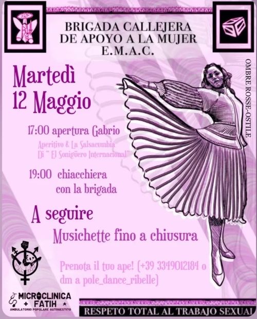 Brigada Callejera - collettivo di sex worker autorganizzat3 di Ciudad de México