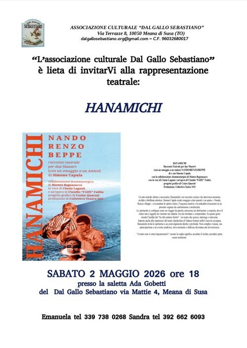 Hanamichi - Racconto teatrale per Due Maestri (con un omaggio a un Amico)