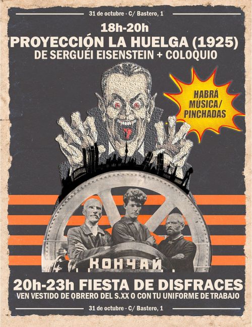 Kafeta Cineforum de La Rosa: Hacia la huelga 11N