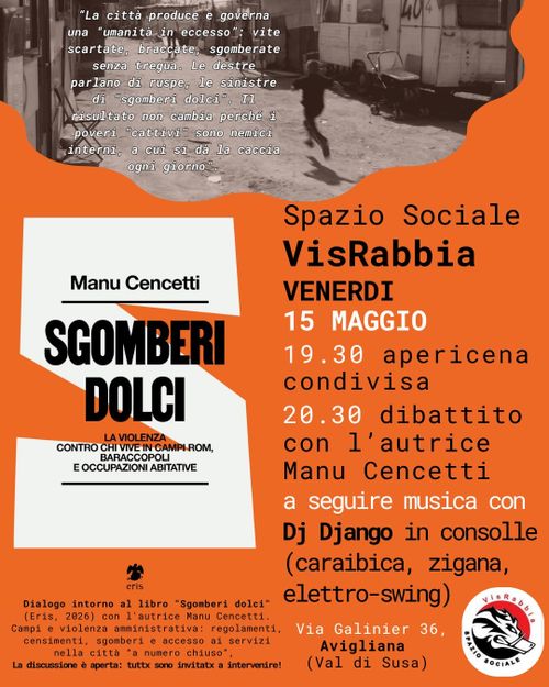 Sgomberi Dolci - presentazione del libro