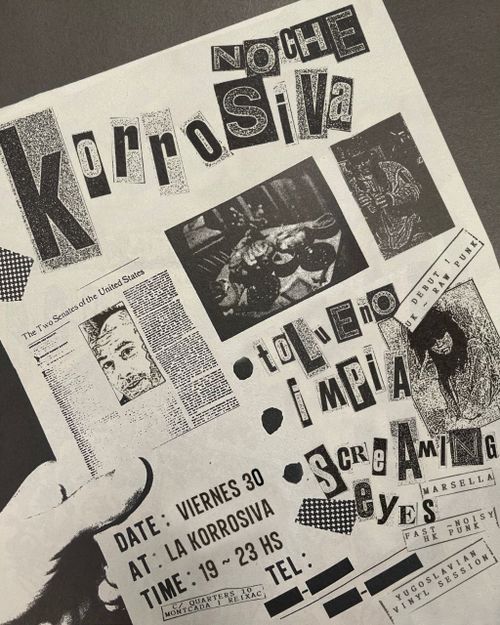 TOLUENO + IMPÍA + SCREAMING EYES