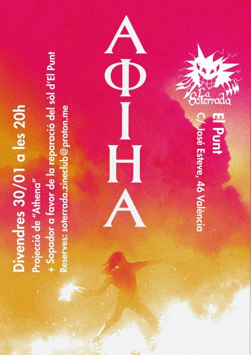 PROJECCIÓ D'ATHENA I SOPADOR