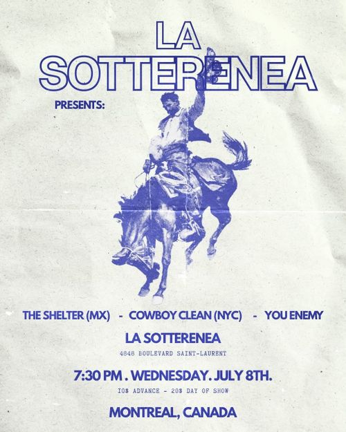 The Shelter - Cowboy Clean - You Enemy