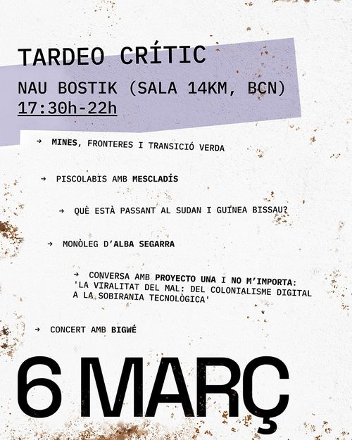MSC26: Tardeo crític