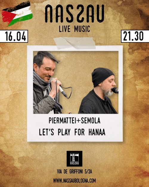 Concerto per un'amica palestinese - LET'S PLAY FOR HANAA
