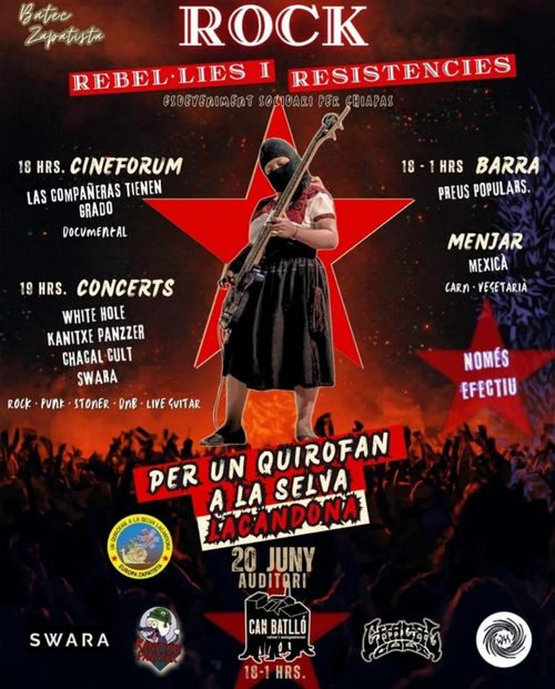 Concierto por el Quirófano en Barcelona | Rebeldía + Resistencia + Música Rock!